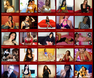 One of the best 10 porn cams website with free live webcams starred by latinas