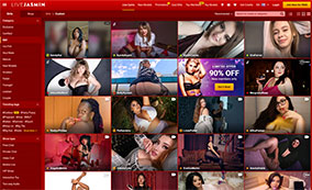 livejasmin offers live cam and chat with BBW models
