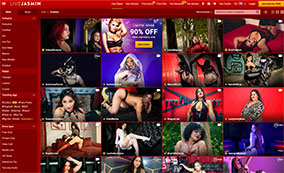 livejasmin page to watch fetish BBWs live