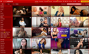 livejasmin offers live cams with MILFs and BBWs